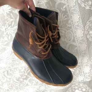 sperry duck boots